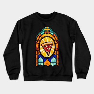 I believe in pizza Crewneck Sweatshirt